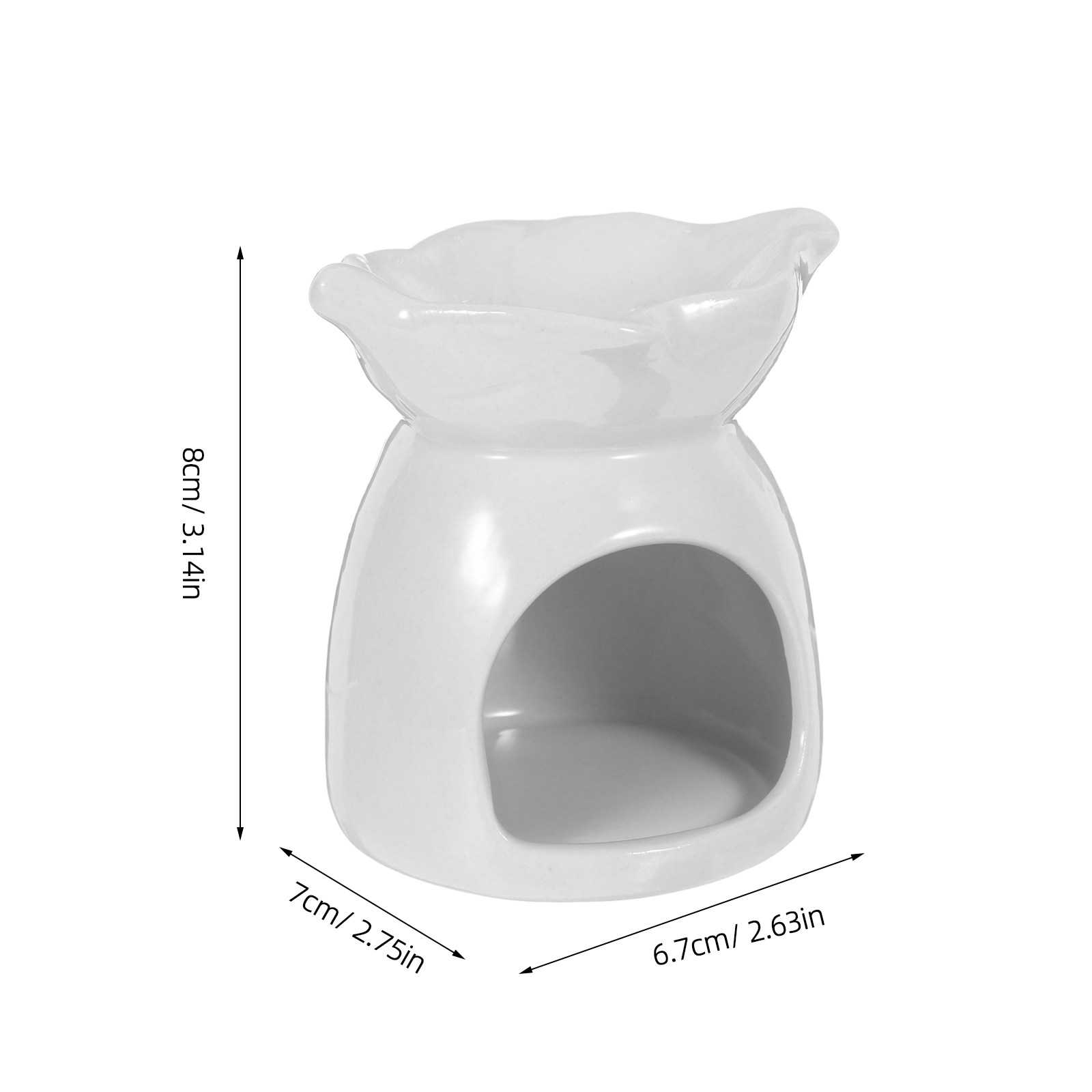 Tempat Lilin Keramik Bentuk Da - Fragrance Home Decor ulasan dan harga