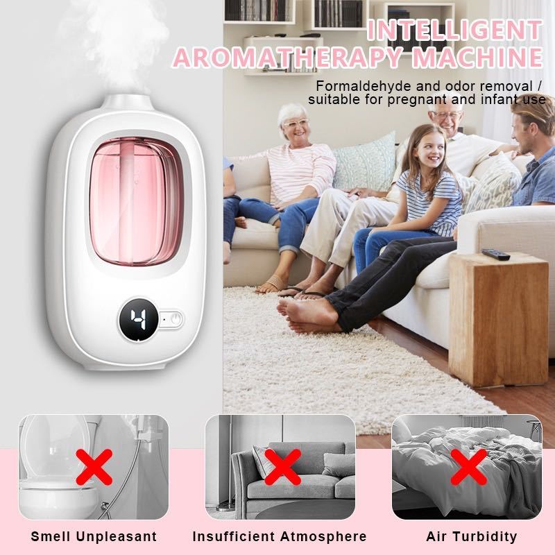 Alat aromaterapi otomatis, mes - Home Fragrance Natural ulasan dan harga